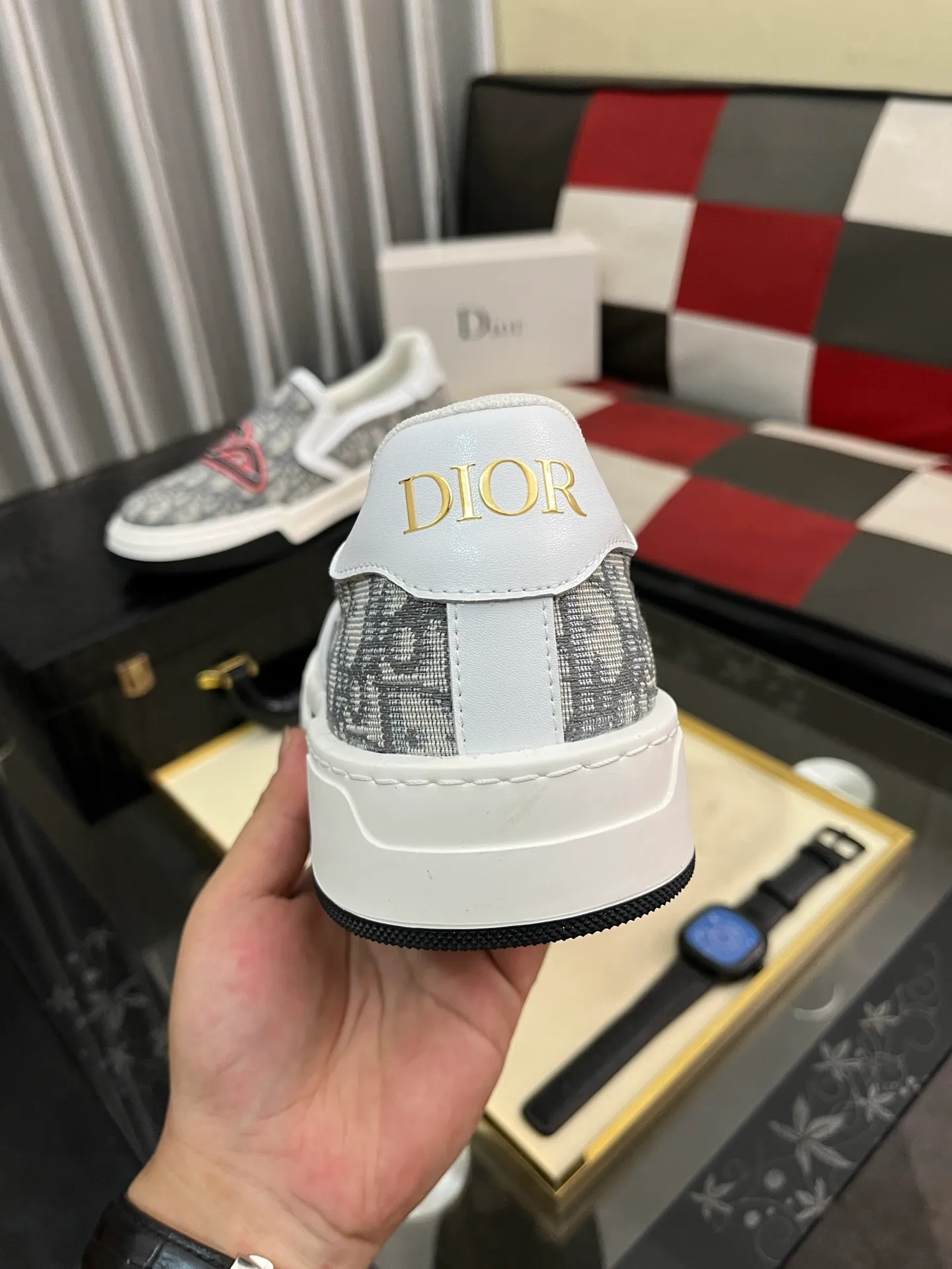 Men's Men's Shoes 💰400⌚️⌚️《Dior DIOR*》The latest and most popular casual shoes, top brand [seduce] luxury~purchase, top~quality. [Strong] The upper is made of imported breathable cowhide material ➕ breathable sheepskin feet (•) with fine workmanship. Original personalized fashionable soft rubber wear-resistant outsole, size: 38-442️⃣colors available